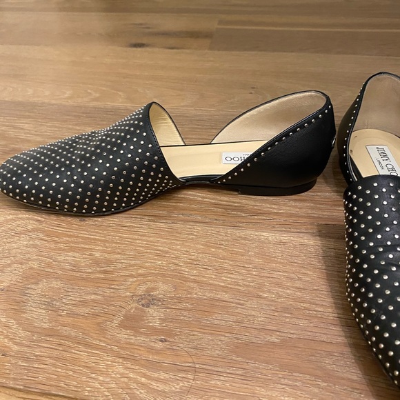 Jimmy Choo black loafers Size 37.5 Slightly used - Picture 2 of 3
